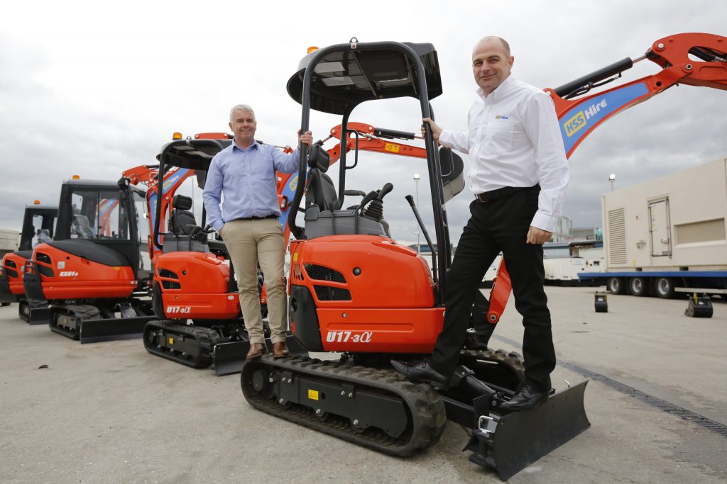 HSS launches mini plant hire for Greater London Toolhires