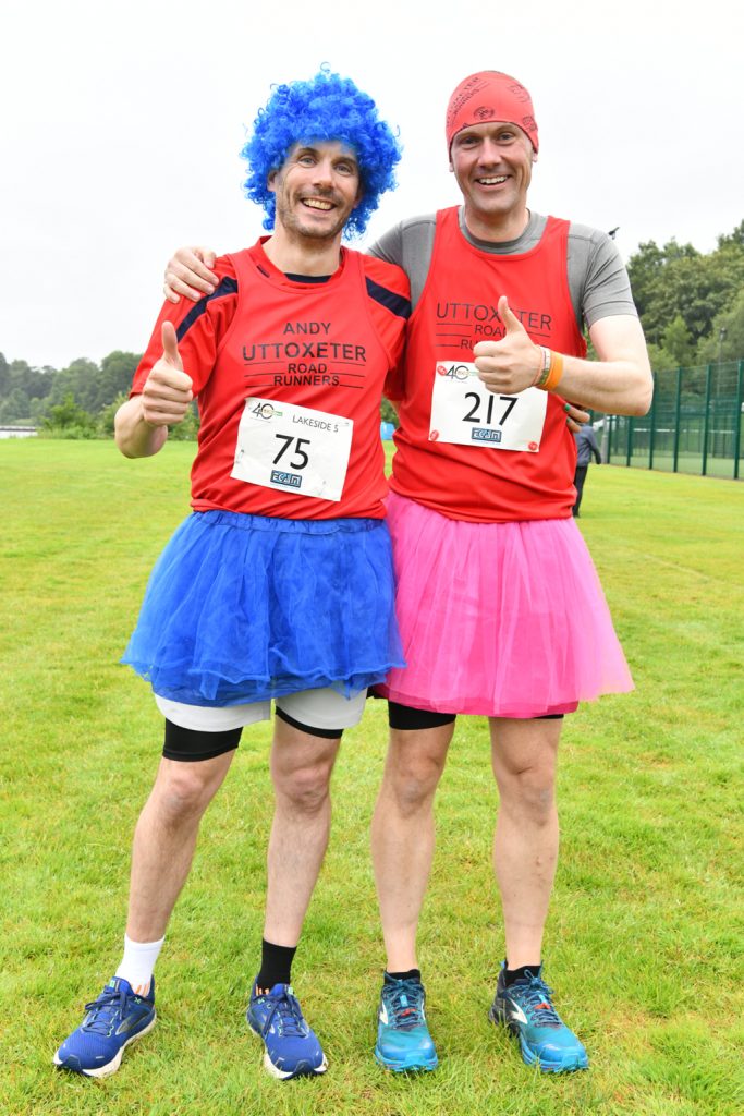 Uttoxeter Road Runners entrants Andrew Butterworth and Matthew McCullock